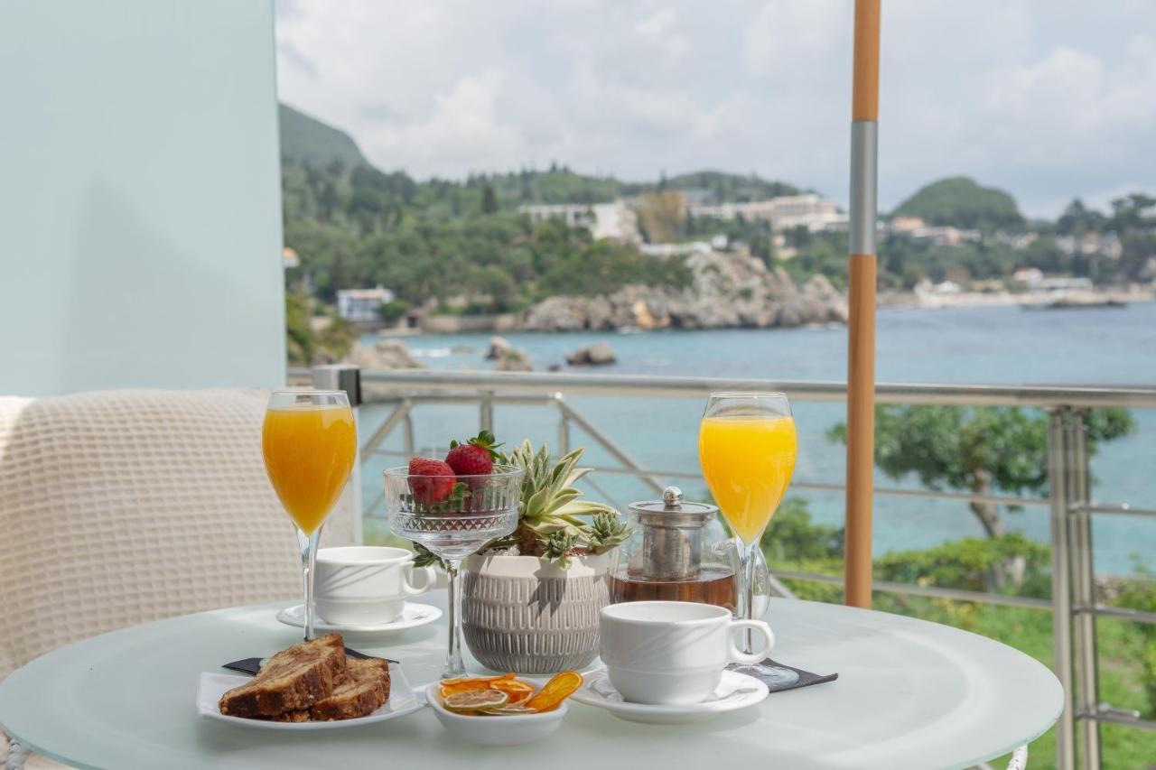 Tango Apartment On The Beach Paleokastritsa Bagian luar foto