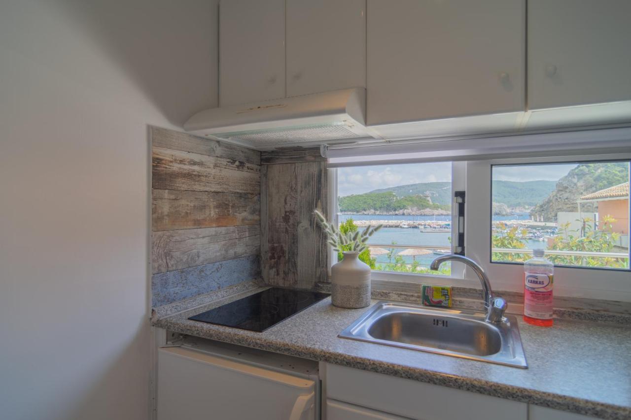 Tango Apartment On The Beach Paleokastritsa Bagian luar foto