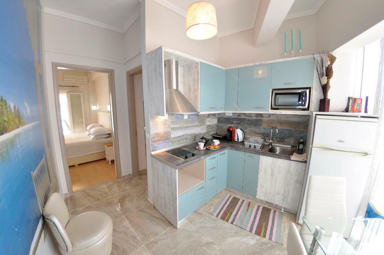 Tango Apartment On The Beach Paleokastritsa Bagian luar foto