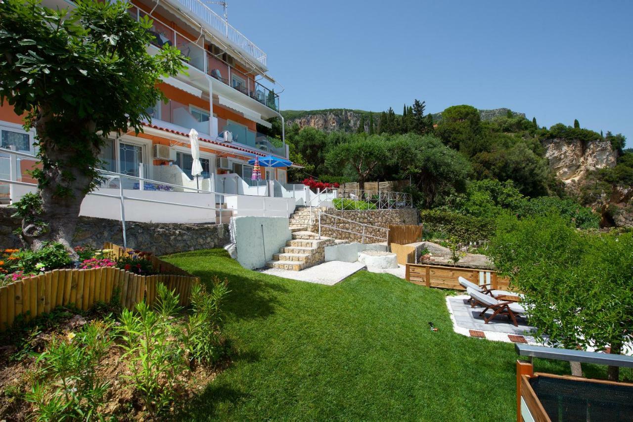 Tango Apartment On The Beach Paleokastritsa Bagian luar foto